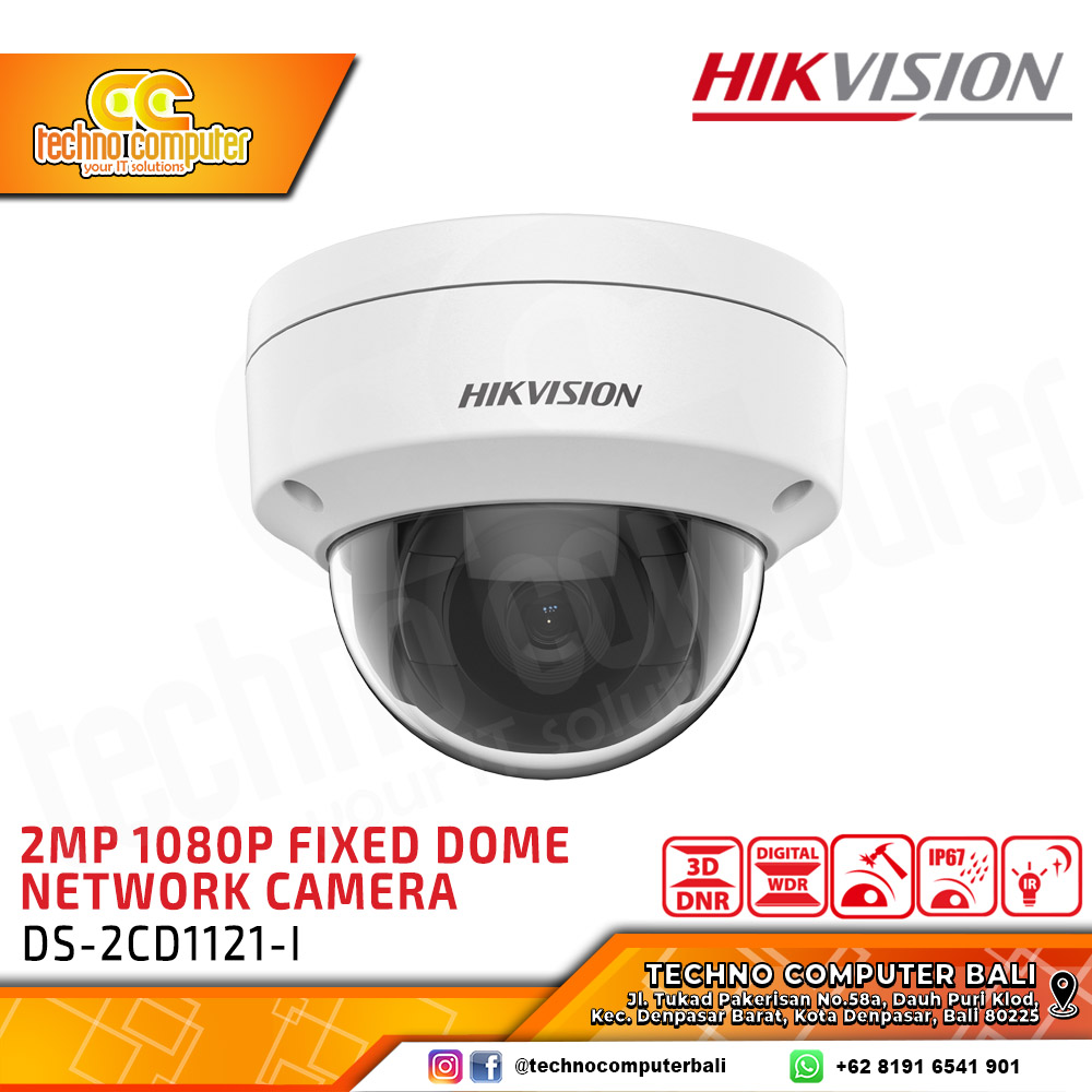 HIKVISION DS-2CD1121-I 2MP 1080P INDOOR Camera CCTV