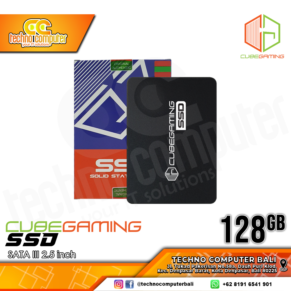 SSD CUBE GAMING SATA III 2.5 inch - 128GB