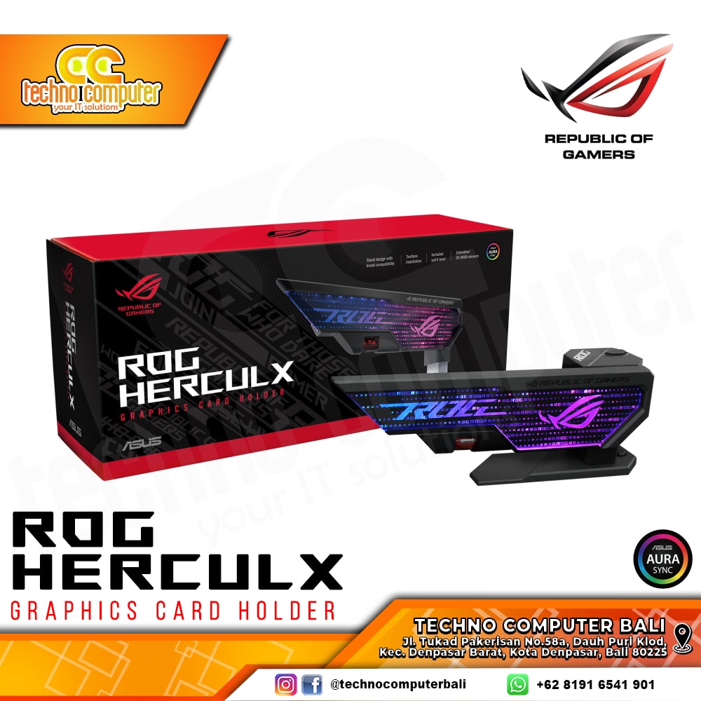 VGA Stand ASUS ROG Herculx Graphics Card Holder