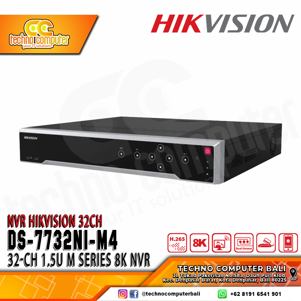 NVR HIKVISION 32CH DS-7732NI-M4