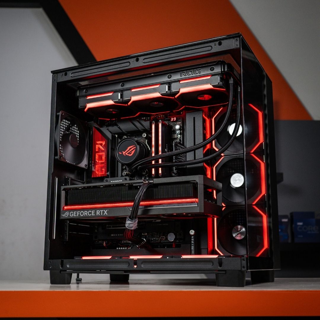 PC RAKITAN RYZEN 9 9950X3D / RTX 5090 / NZXT H9 Elite Edition Black