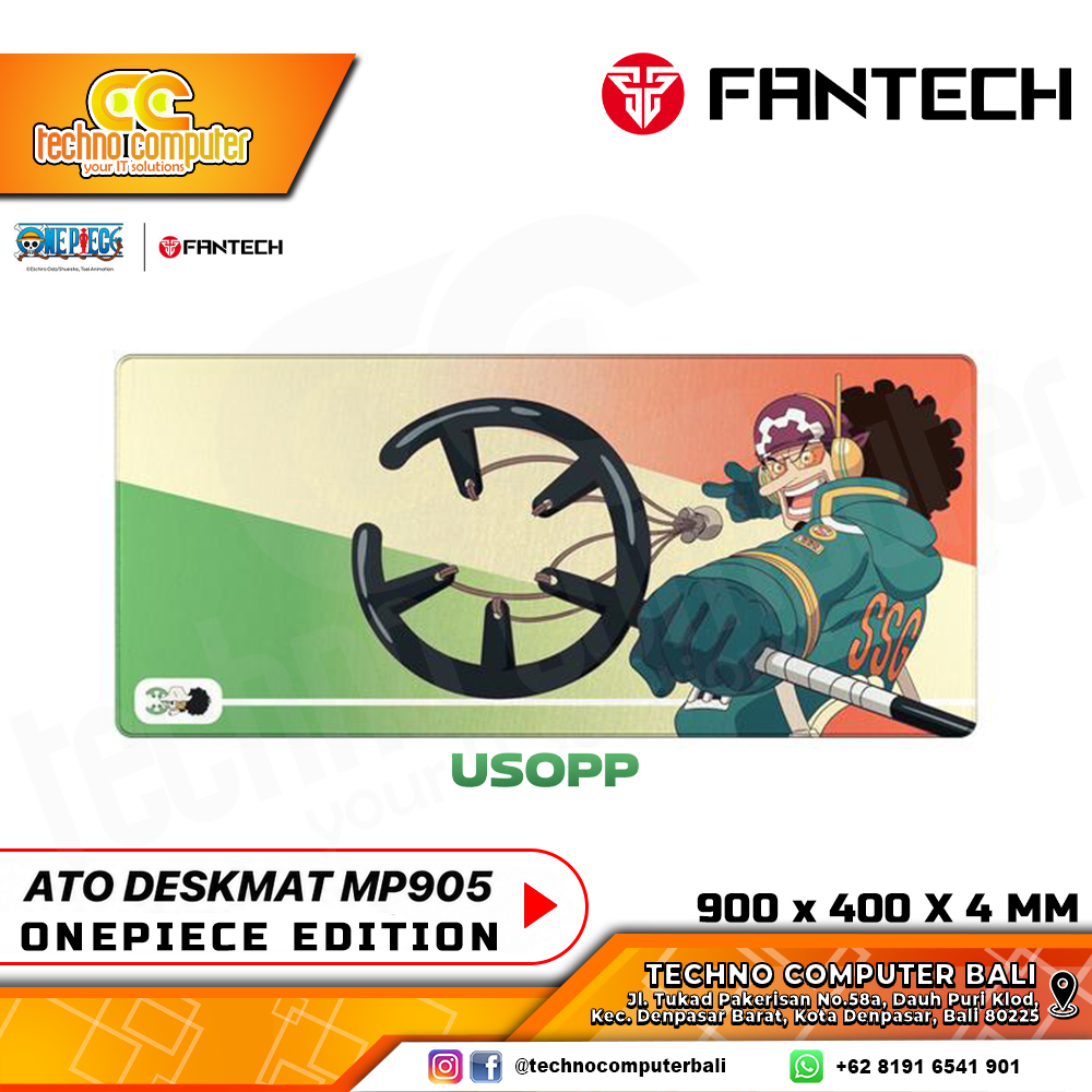 MOUSEPAD FANTECH X ONEPIECE EGGHEAD ATO MP905 EXCLUSIVE LIMITED EDITION - USOP